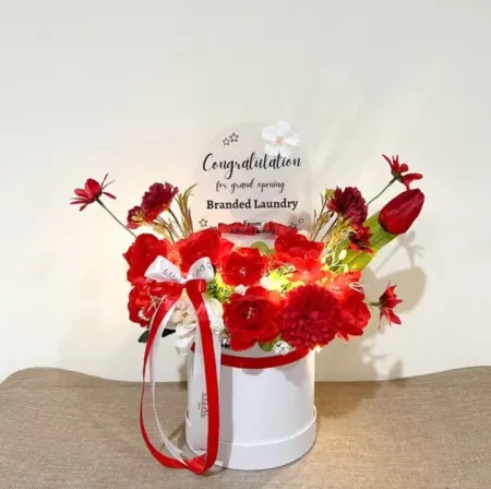 Bloom Box Akrilik Ucapan Grand Opening Kutai Barat